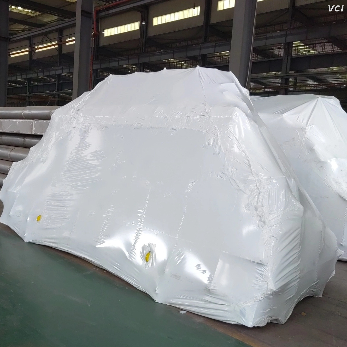 重機用シュリンクフィルムパッケージ 