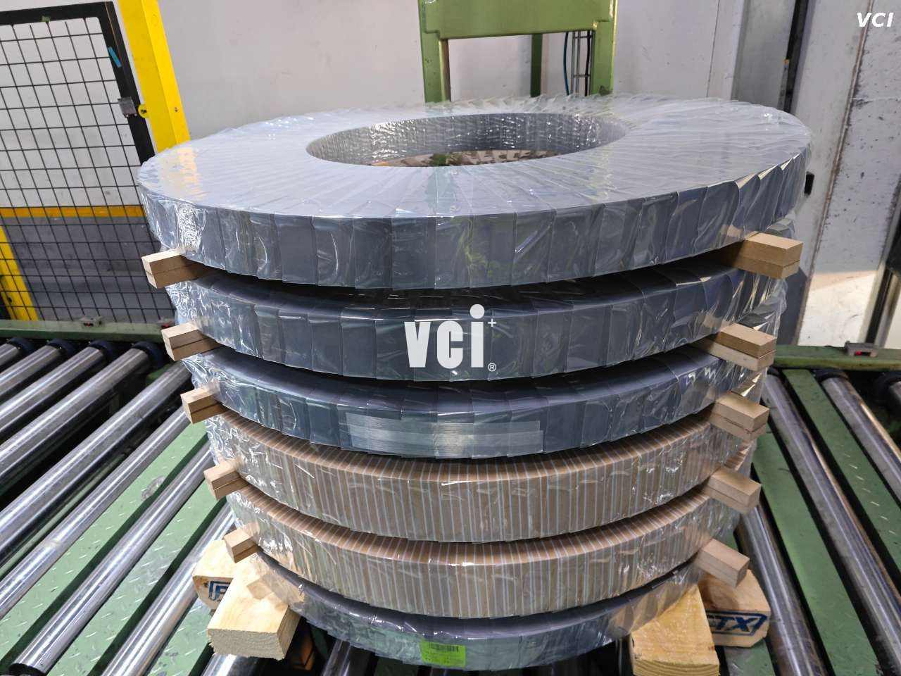 VCI リンクルワイヤー入り防錆紙